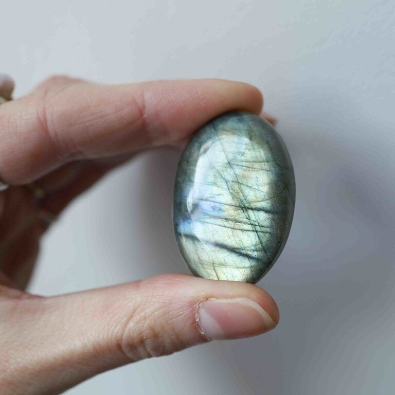 Labradorite mixed colour - Cabochon oval