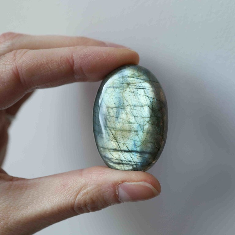 Labradorite mixed colour - Cabochon oval