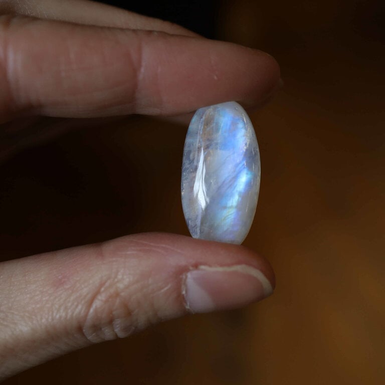 Pierre de lune - Cabochon ovale