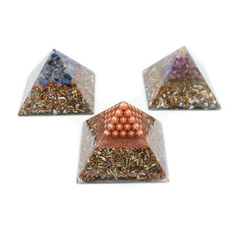Orgonite pyramide 2''