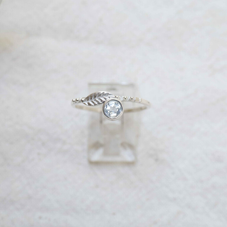 Blue Topaz Ring - Cybèle