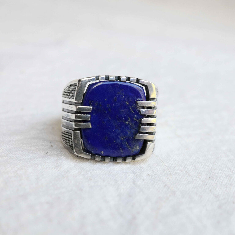 Bague Lapis Lazuli - Zeus
