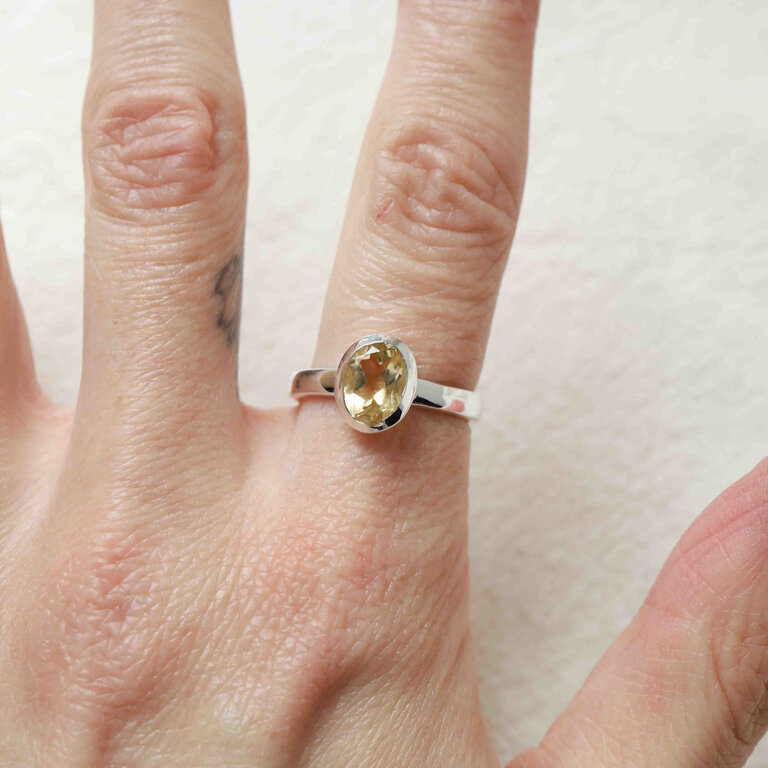 Citrine Ring - Classique