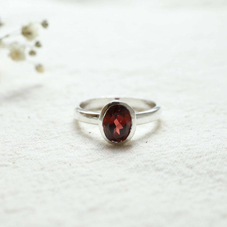 Bague Grenat - Classique