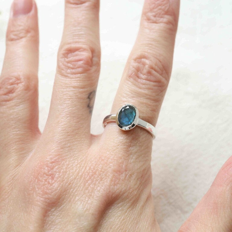 Bague Labradorite - Classique