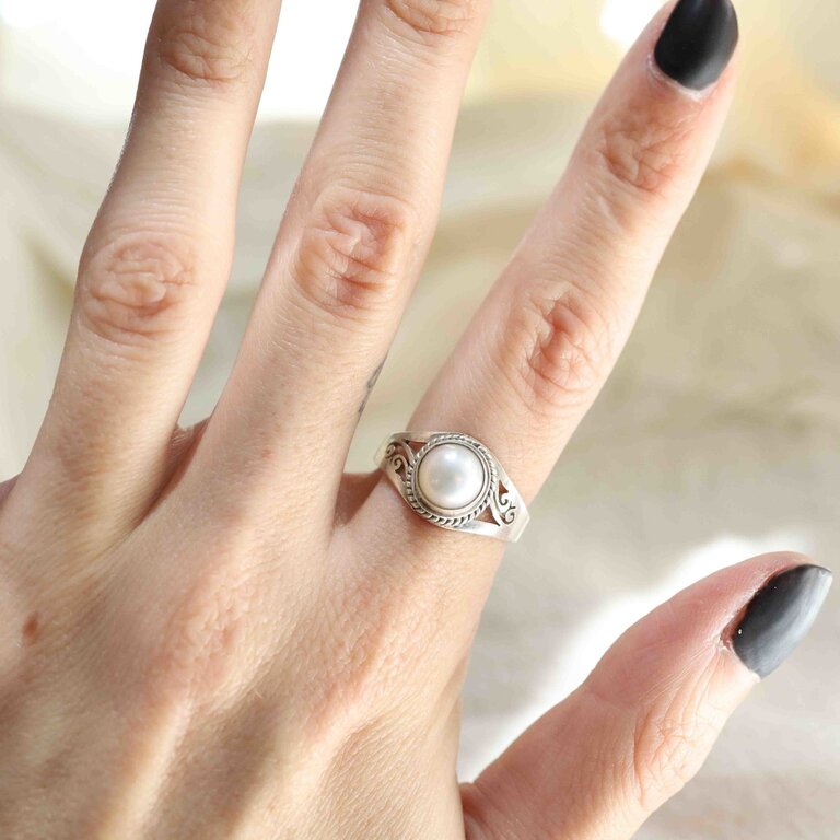 Bague Perle - Délicate