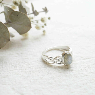 Labradorite Ring - Alba