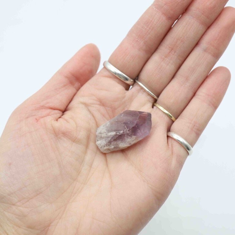 Améthyste fantôme pointe