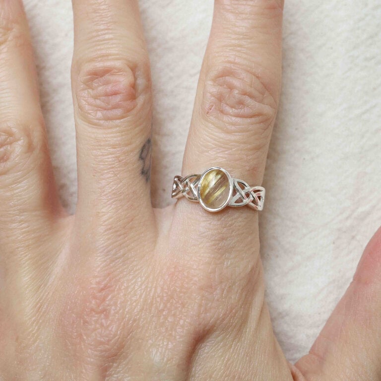 Bague Quartz Rutilé - Alba