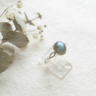 Bague Labradorite - Infini