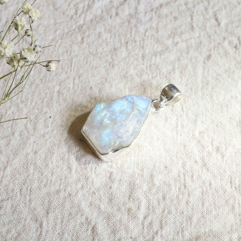Pendentif Pierre de lune - Brut