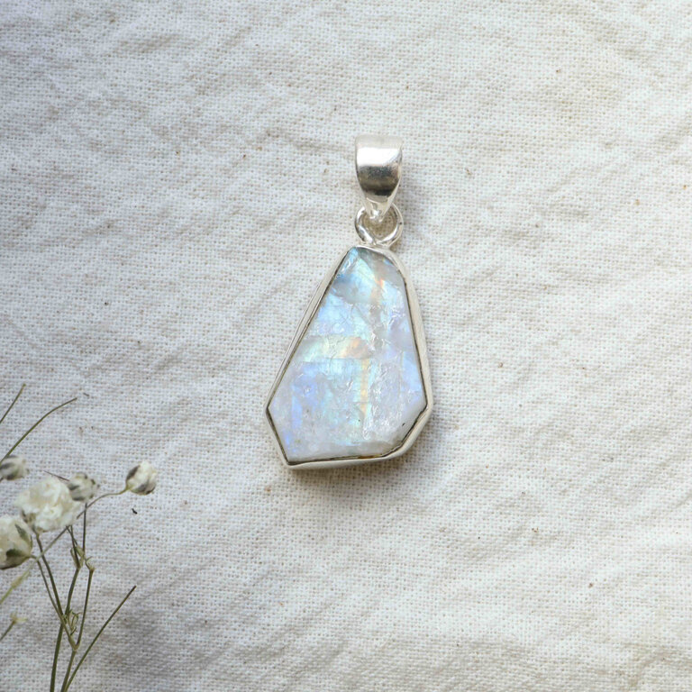 Pendentif Pierre de lune - Brut