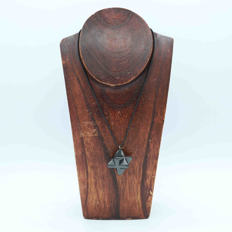 Shungite Pendant - Merkabra 2cm