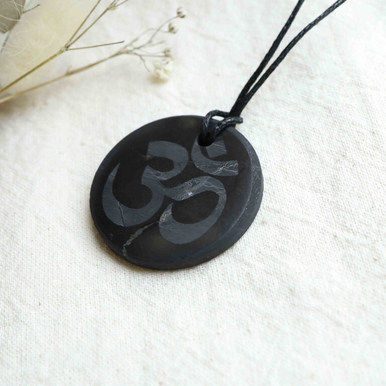 Shungite Pendant - OM