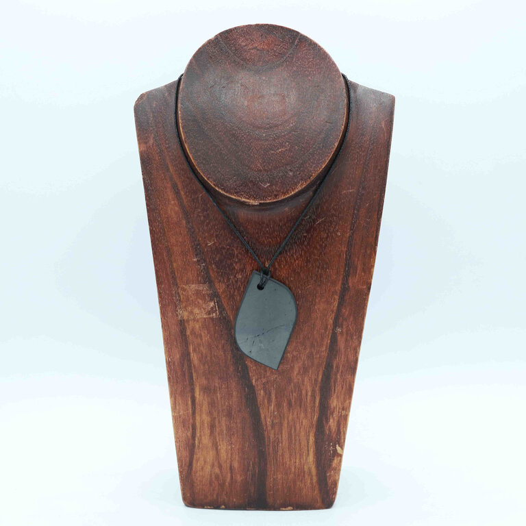 Pendentif Shungite - Feuille