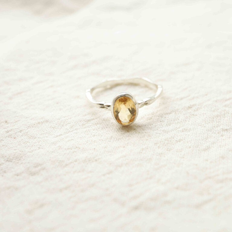 Citrine Ring - Silène