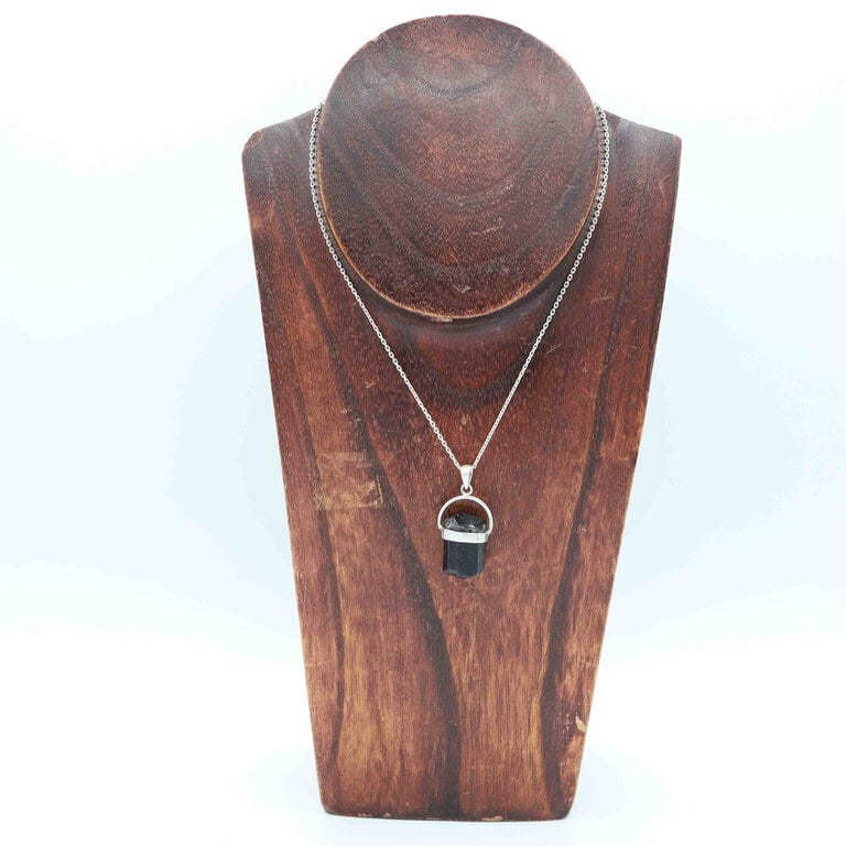 Pendentif Tourmaline noire - Brut