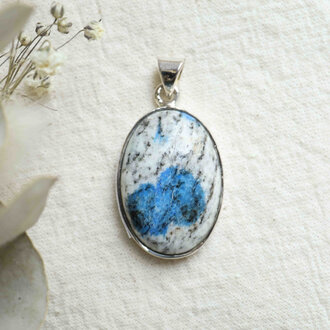 Pendentif Jaspe K2 - Ovale