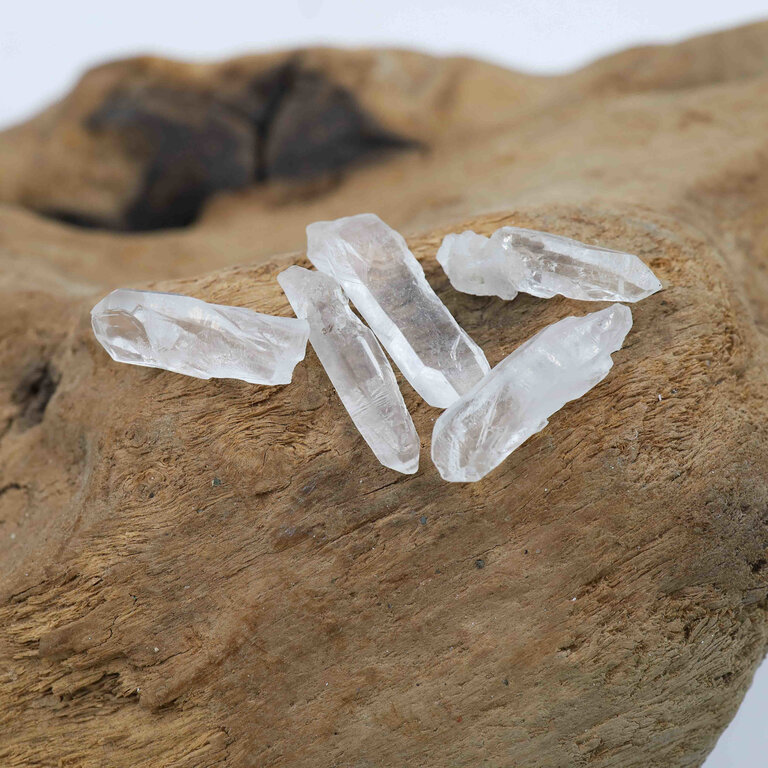 Quartz clair pointe brute mini