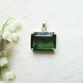 Pendentif Moldavite - Delwyn