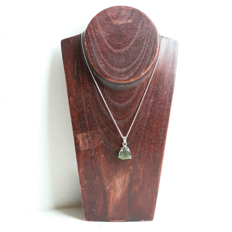 Moldavite Pendant - Brut