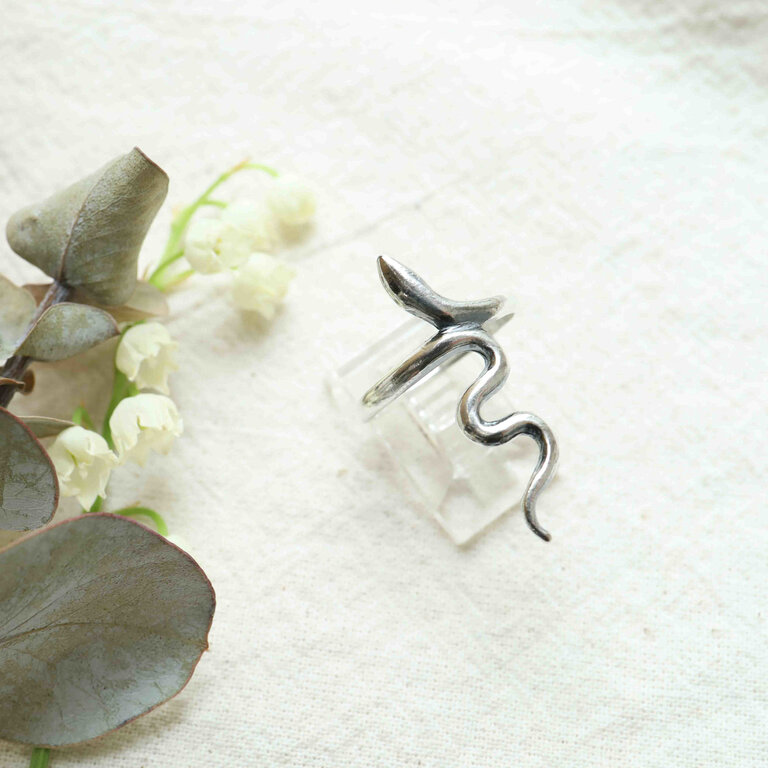 Silver Ring - Serpent