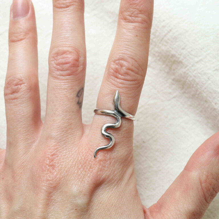 Silver Ring - Serpent