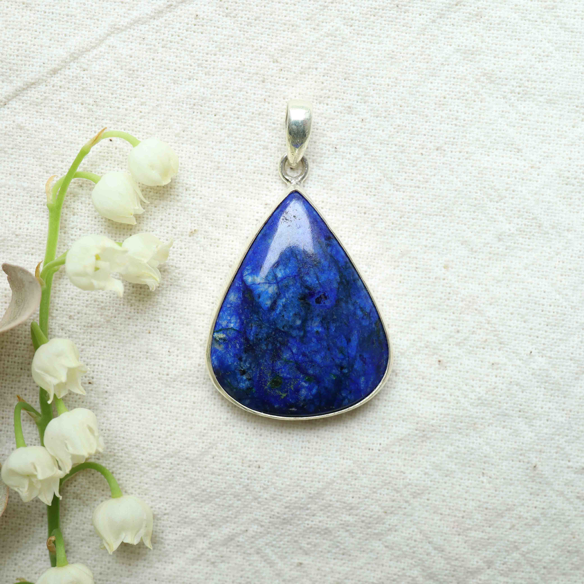 Azurite Pendant - Simple