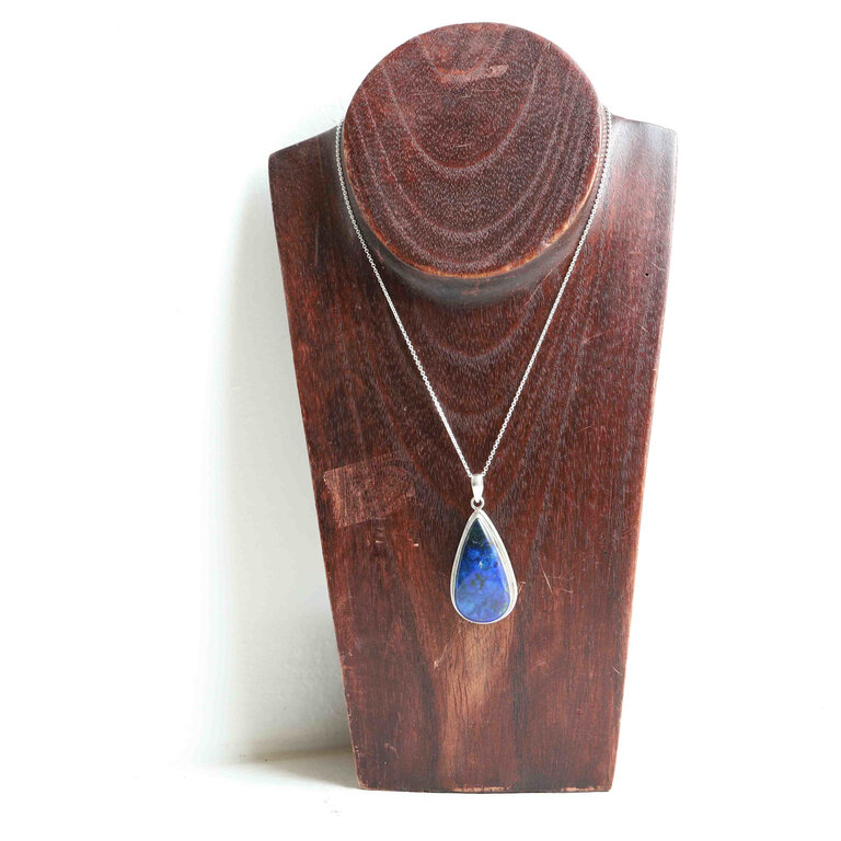 Azurite Pendant - Hortensia