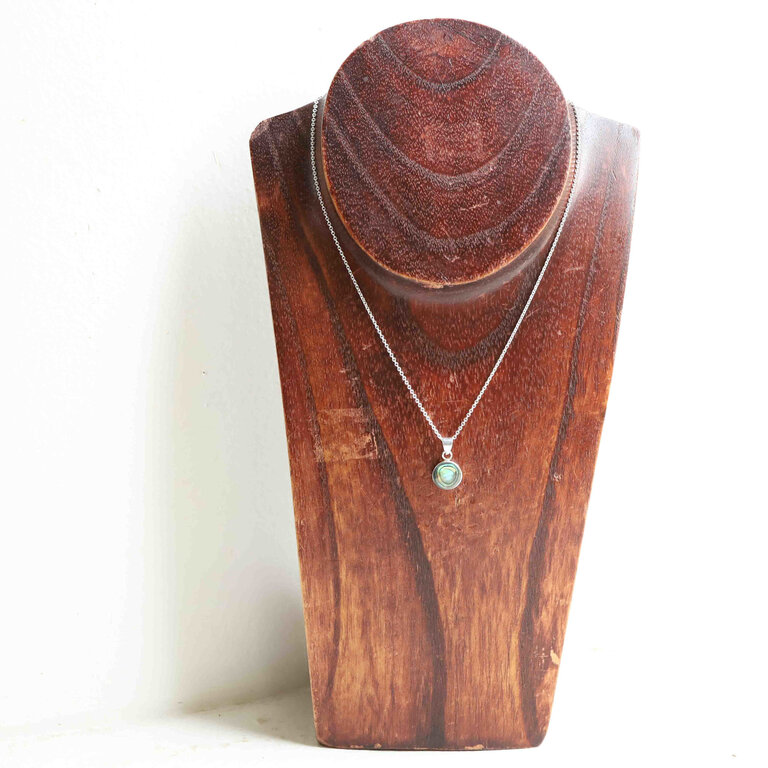 ROUND ABALONE PENDANT