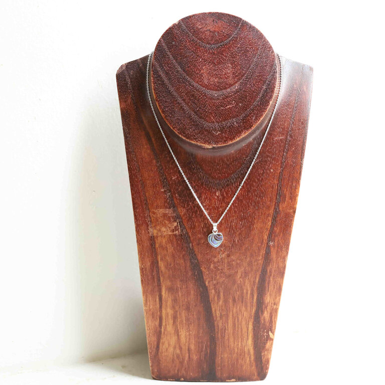 ABALONE HEART PENDANT