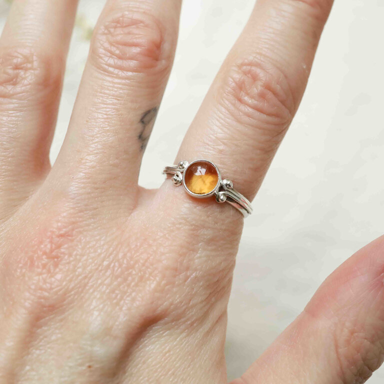 Citrine Ring - Vitis