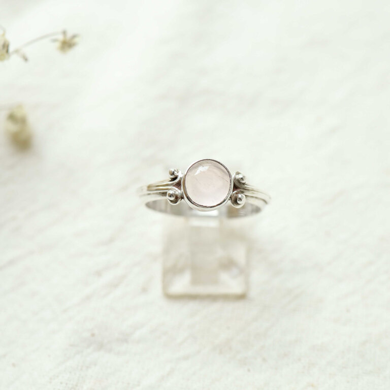 Bague Quartz rose - Vitis