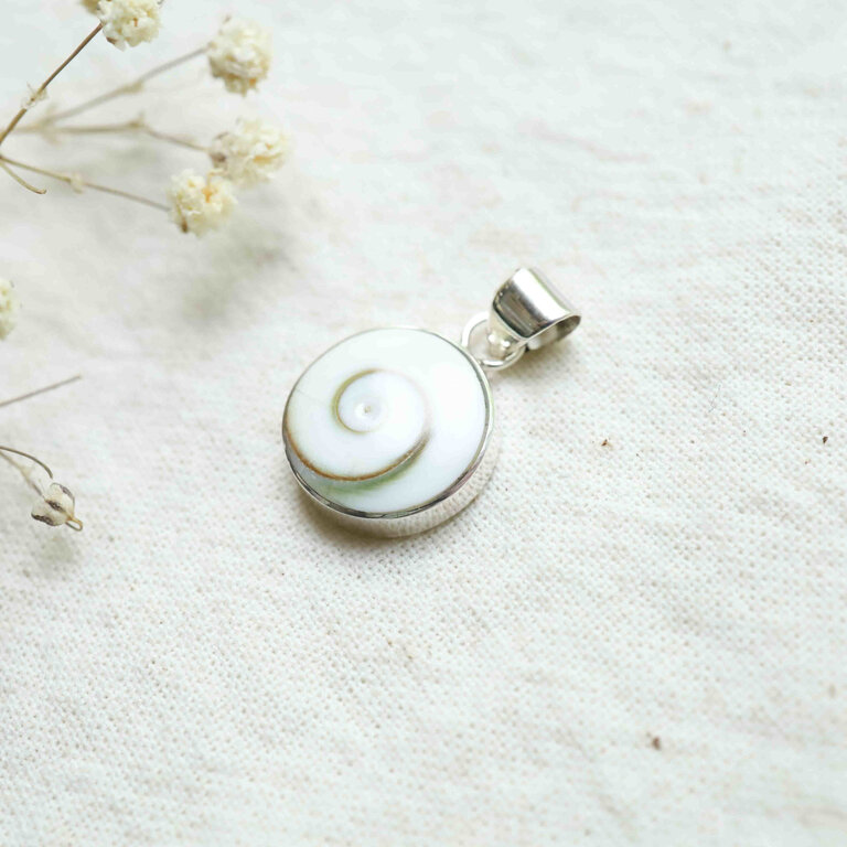 Pendentif Oeil de St-Lucie - Rond