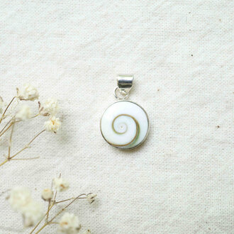 Pendentif Oeil de St-Lucie - Rond