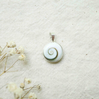 Pendentif Oeil de St-Lucie - Serti ajouré