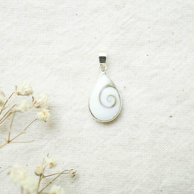 Pendentif Oeil de St-Lucie - Serti ajouré