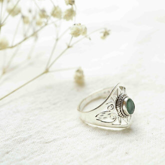 Bague Émeraude - Nyx