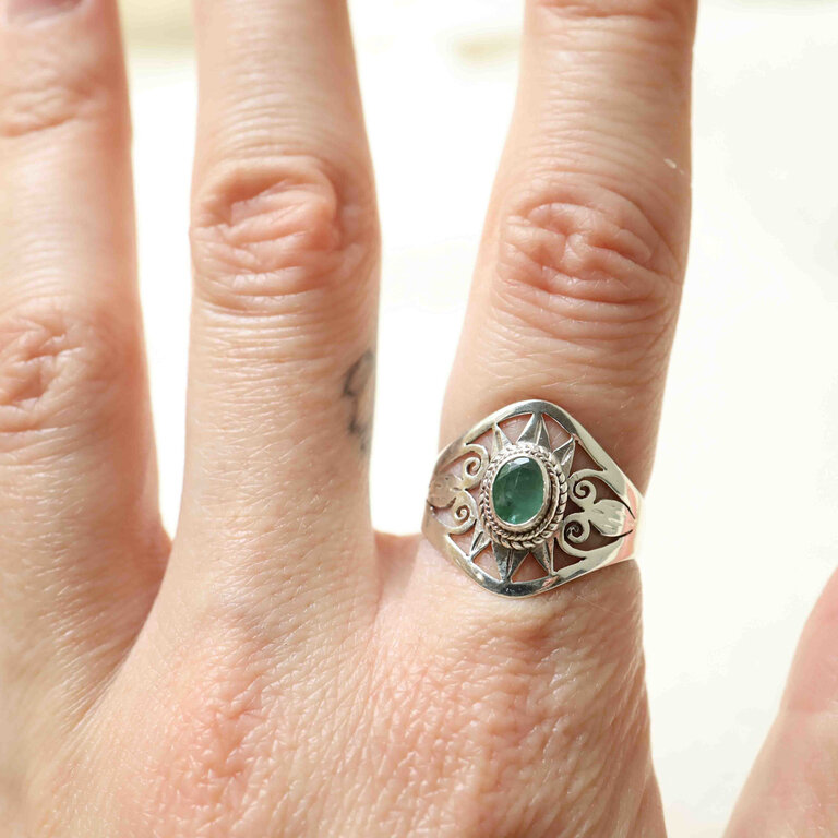Bague Émeraude - Nyx