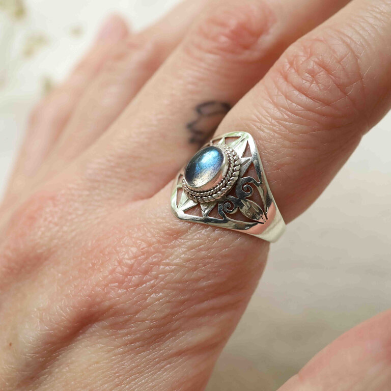 Bague Labradorite - Nyx