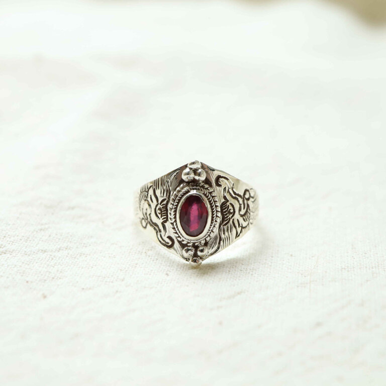 Bague Rubis - Draco