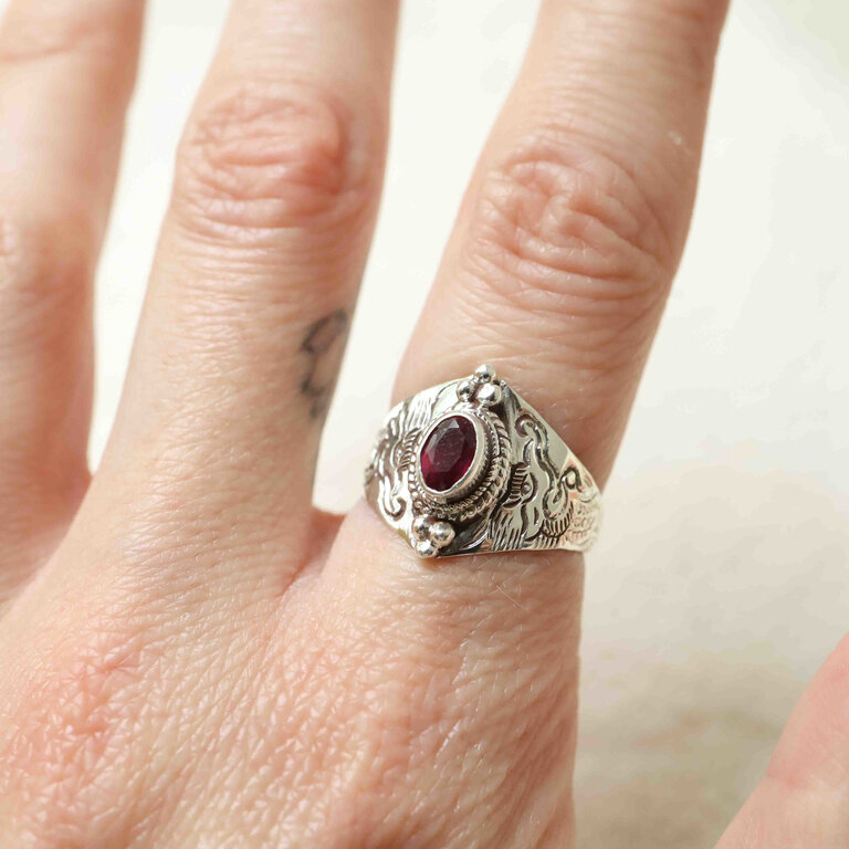 Bague Rubis - Draco