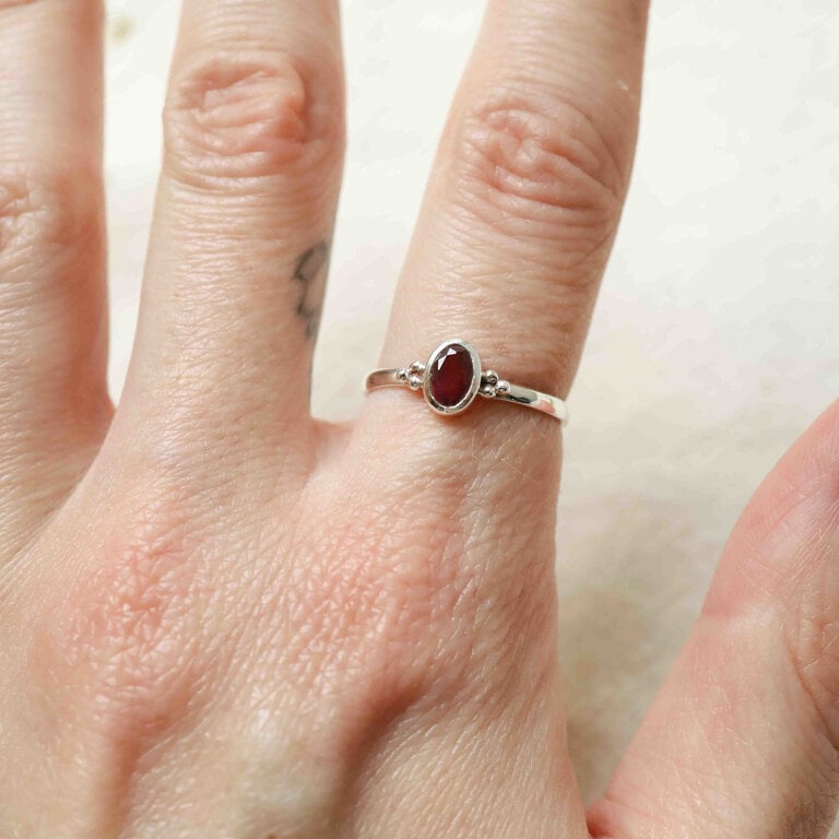 Bague Rubis - Freesia