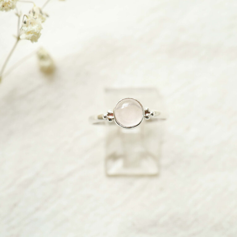Bague Quartz rose - Freesia