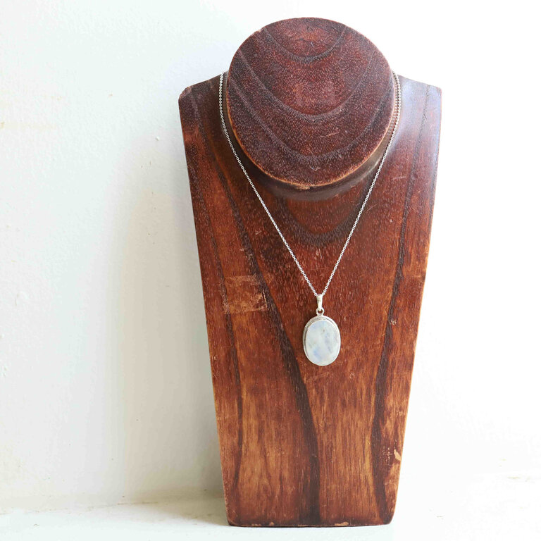 Pendentif Pierre de lune - Ovale