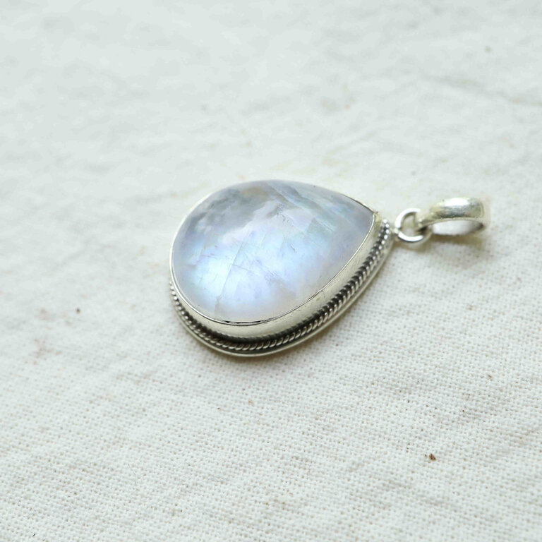 Pendentif Pierre de lune - Goutte