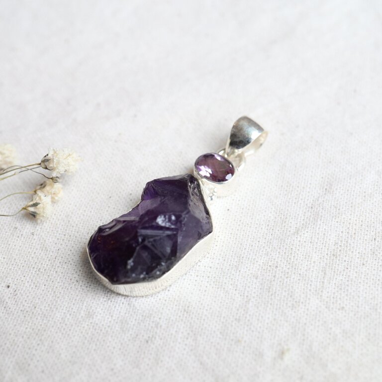 Amethyst Pendant - Althéa