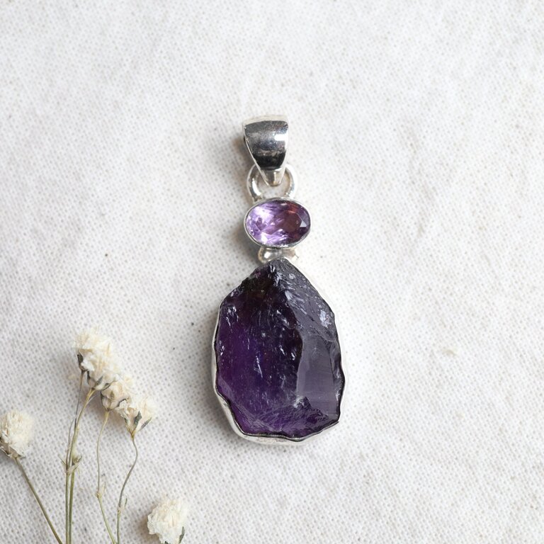 Amethyst Pendant - Althéa