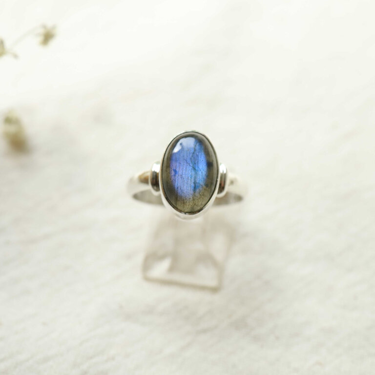 Labradorite Ring - Oeillet