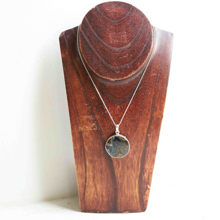 Pietersite Pendant - Rond